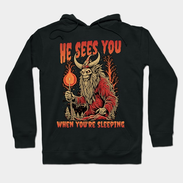 Krampus Hoodie by onemoremask